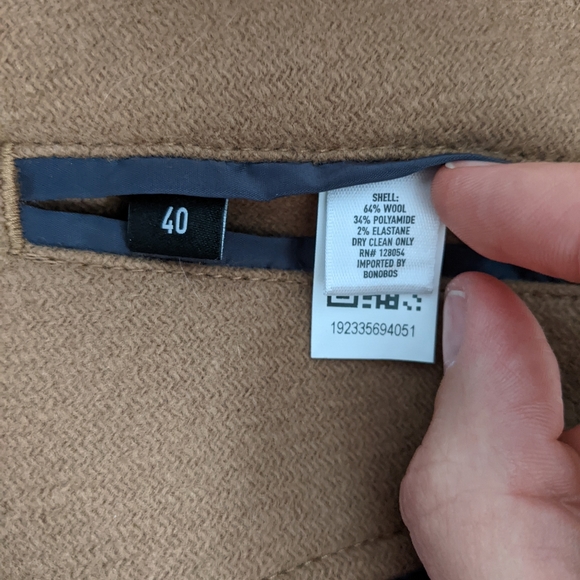 Bonobos Camel Coat - Picture 8 of 15